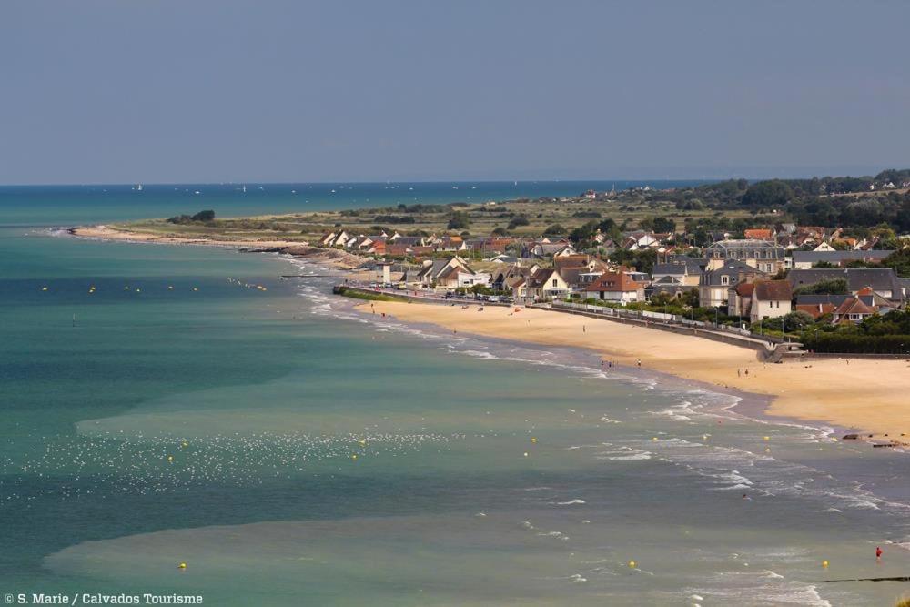 Les Pommiers Duplex Cosy Tout Confort Dans Maison Neuve Avec Terrasse Entree Independante 5 Mn De Bayeux Et 10 Mn Plage Du Debarquement Sommervieu Exteriör bild